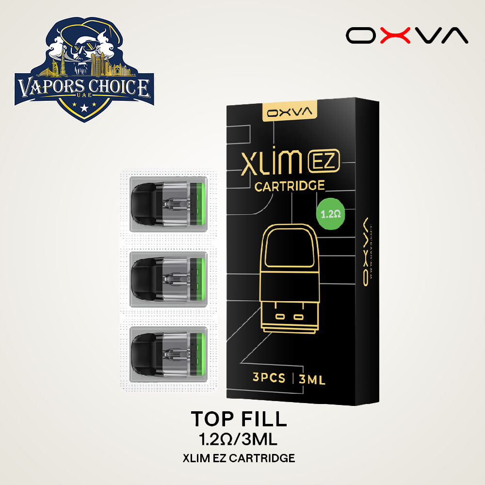Oxva XLIM EZ CARTRIDGE (Pack of 3) 1.2 UAE Abu Dhabi & Ras Al-Khaimah